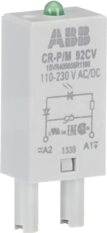 CR-P/M 92CV LED ziel.110-230VAC/DC MODUŁ PRZEKAŹNIKA