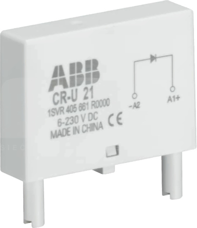 CR-U 91C warystor i LED czerwony 110-230VAC Moduł