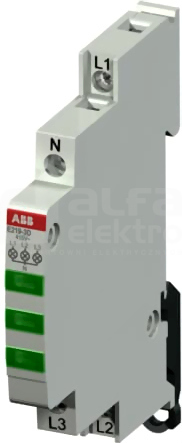 E219-3D 415/230 VAC zielony Lampka LED
