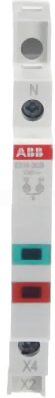 E219-2CD 115-230 VAC czerw-ziel Lampka LED