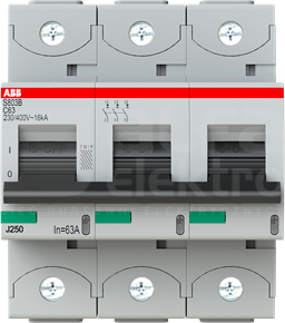 S803B-C63 Wyłącznik nadprądowy
