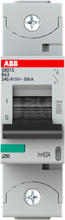 S801S-B63 Wyłącznik nadprądowy