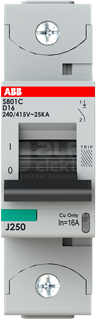 S801C-D16 Wyłącznik nadprądowy