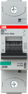 S801C-D20 Wyłącznik nadprądowy