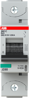 S801C-K63 Wyłącznik nadprądowy