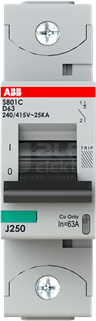 S801C-D63 Wyłącznik nadprądowy