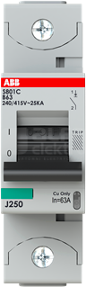 S801C-B63 Wyłącznik nadprądowy