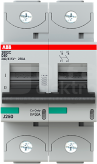 S802C-D50 Wyłącznik nadprądowy