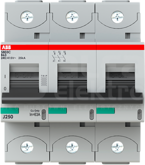 S803C-B63 Wyłącznik nadprądowy