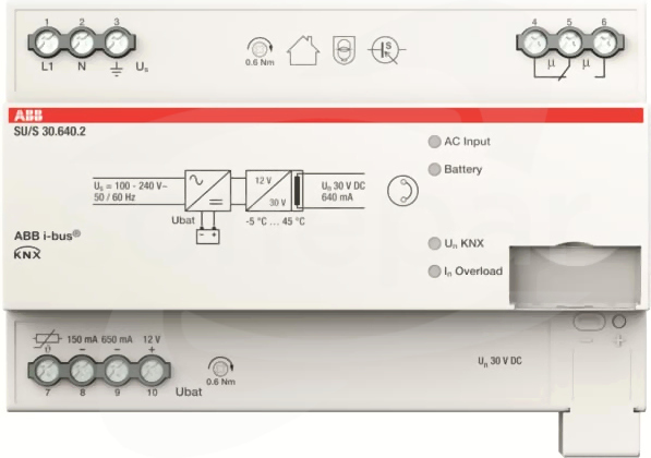SU/S30.640.2 640mA Zasilacz KNX