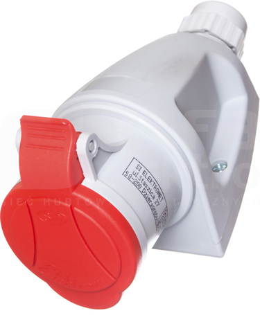 MINI 32A 4P 400V IP44 GSM Gniazdo stałe
