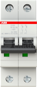 S202-K0,5 Wyłącznik nadprądowy