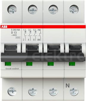 S203-D13 NA Wyłącznik nadprądowy