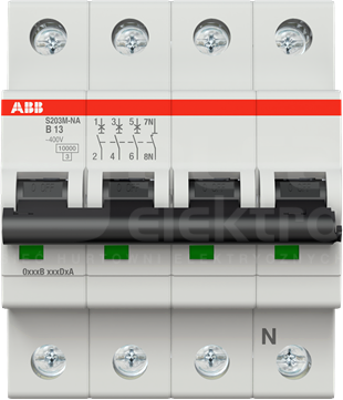 S203M-B13 NA Wyłącznik nadprądowy