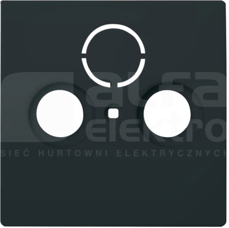 1743-81 SOLO ANTRACYT POKRYWA GN.RTV i RTV/SAT