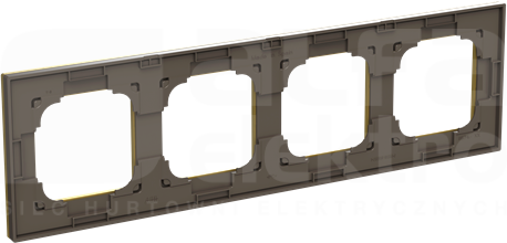 8574 OE antyczne złoto RAMKA 4-KROTNA