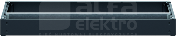TZX410 400x100mm 4 PW czarny Cokół