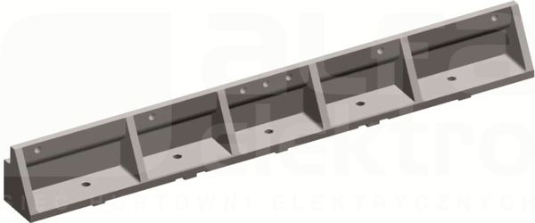 ZX640 3P 2(4)x30-80x10mm 4000A Izolator do szyn