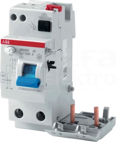 DDA202 AC-63/1 Blok różnicowoprądowy