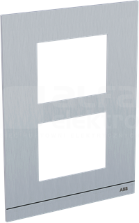 41392CF-A 1/2 aluminium Ramka stacji zewnętrznej audio