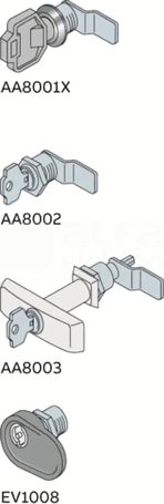 AA8001 zamek OBUDOWA SR AKCESORIA