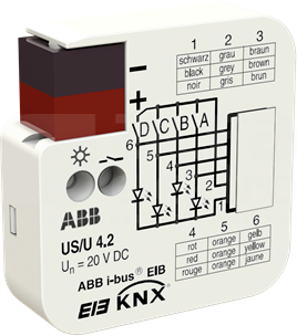 US/U4.2 ZŁĄCZE 4-kanałowe EIB