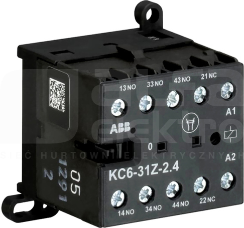 KC6-31Z 24VDC Przekaźnik stycznikowy