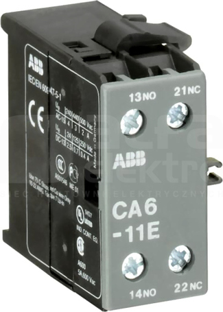 CA6-11E 1NO 1NC STYKI POMOCNICZE