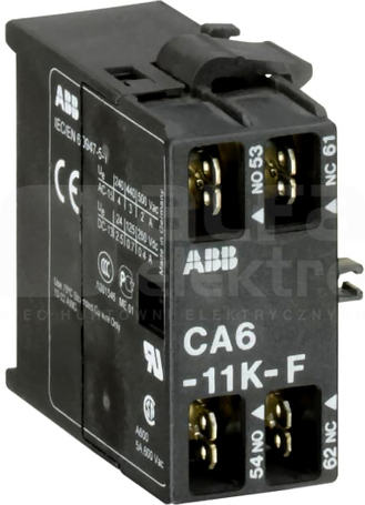 CA6-11K-F 1NO 1NC Styk pomocniczy