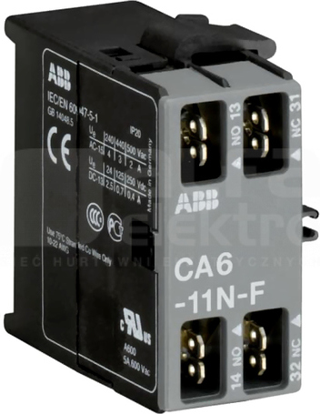 CA6-11N-F STYKI POMOCNICZE