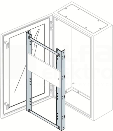 KD6040K 42DIN Zestaw dystrybucyjny pod aparaturę modułowa