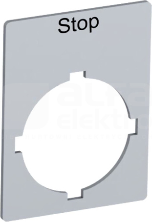 SK615552-31 Tabliczka opisowa