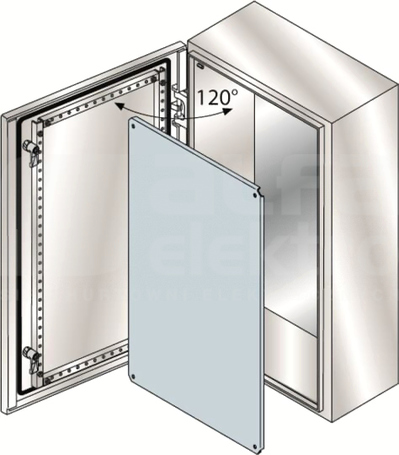 SRN6620X 600x600x200mm Obudowa z płytą