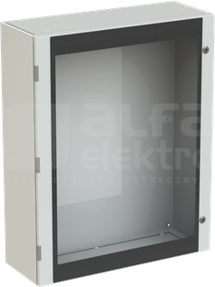 SRN10830VK 1000x800x300mm Obudowa drzwi przeszklone bez płyty