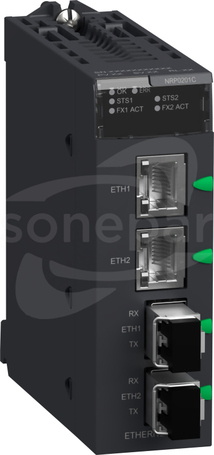 X80H Konwerter światłowodowy SM, 2 porty X80H Konwerter światłowodowy SM, 2 porty