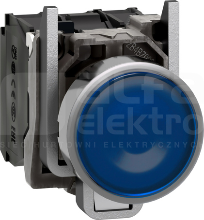 XB4BW36B5*KRYTY GUZIK N/O+N/ NIEBIESKI PRZYC.PODSW.Z SAMO.POWR.LED