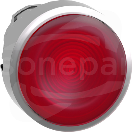ZB4BW343S Metal owy karbowana bez oznaczenia Przycisk okapturzony samopowrotny