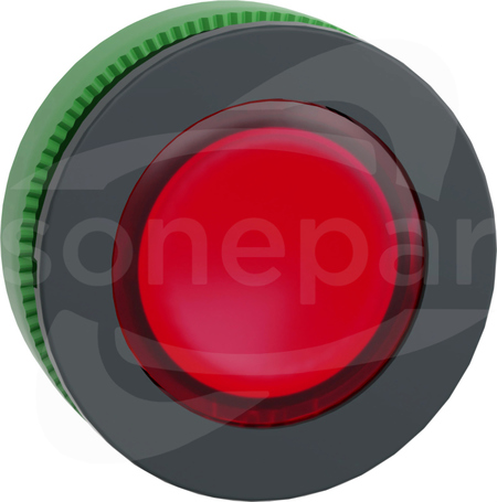 ZB5FH043 czerwony push push Główka przycisku