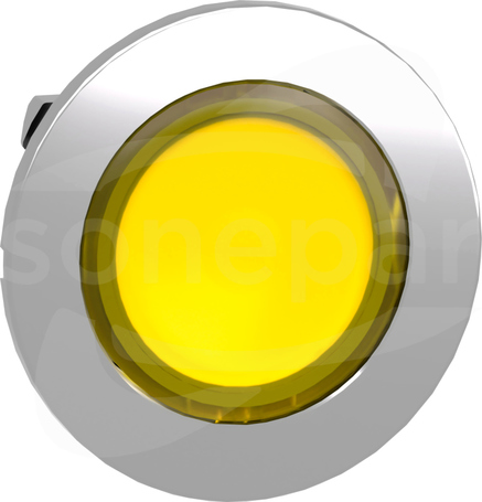 ZB4FV083 żółty zintegrowany LED Główka lampki