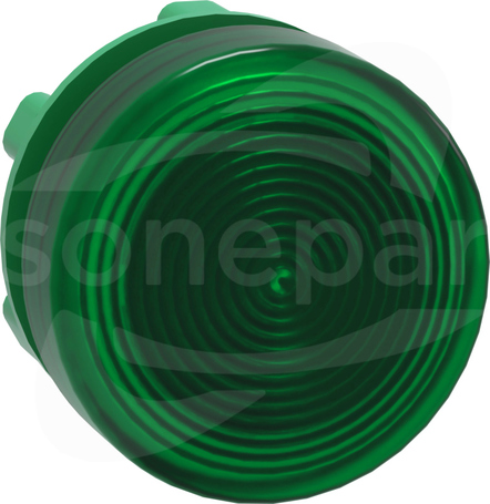 ZB5AV033S zielona Główka lampki