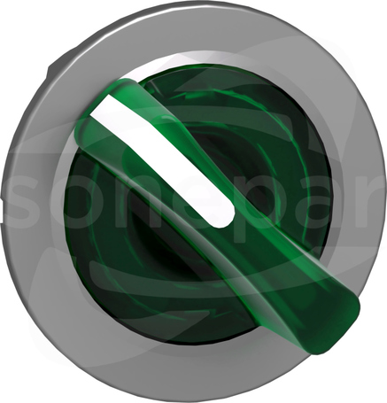 ZB4FK1233 podświetlany kryty zielony Napęd przełącznika