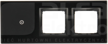 SIMON 54 Touch IP20 zastygła lawa Panel dotykowy trzymodułowy