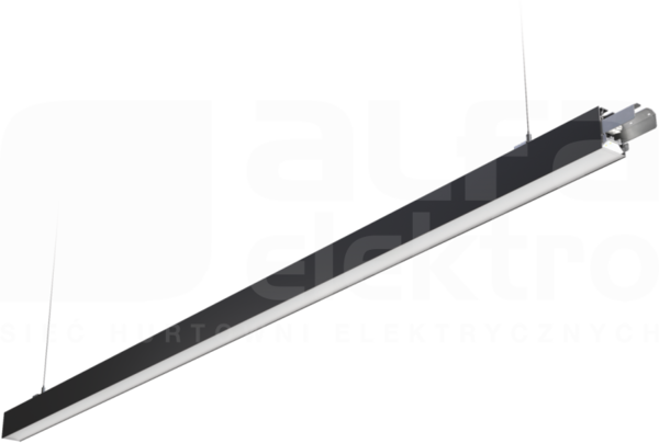 VOLICA 2.0 LED System 2400 ED 9050lm/840 PLX czarn Oprawa LED