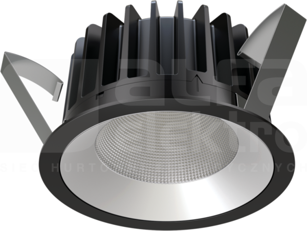 INTO R160 LED ED 23W/840 2750lm 63D IP20 czarny Downlight do wbudowania