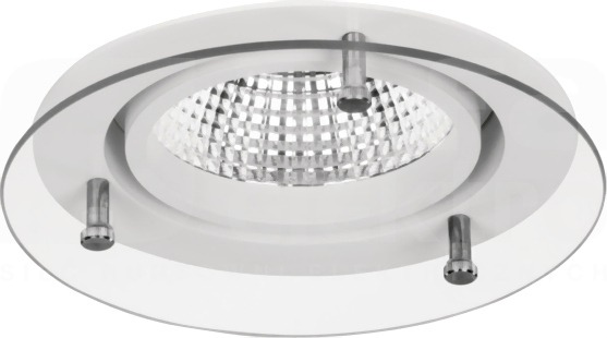 LUGSTAR DYST.PREMIUM LED 3050lm/830 76st Downlight podtynkowy+płyta montazowa