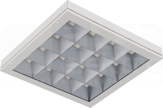 MEDICA 1 LED ED 5450lm/840 IP65 Oprawa LED podtynkowa 600x600