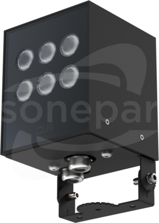 ICE CUBE 2.0 R ED 1150lm/830 IP65 30st. czarny Oprawa LED do iluminacji