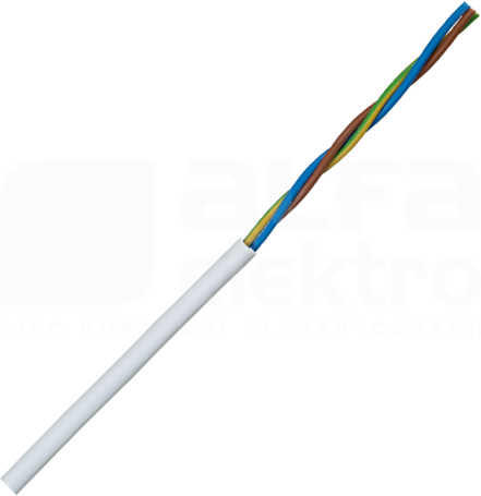 H03VV-F 4G0,5 biały Przewód mieszkaniowy (OMY)