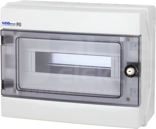 RH-12/Z z zamkiem IP65 Rozdzielnica natynkowa (PV)