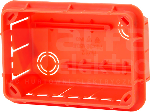 Pp/t2 80x120x52 IP40 Puszka podtynkowa